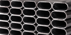 Tubos Oblongos em aço carbono a pronta entrega